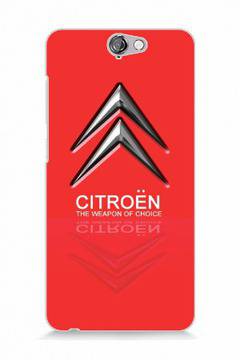 Заден предпазен капак за HTC One A9 Citroen the weapon of choice Ситроен