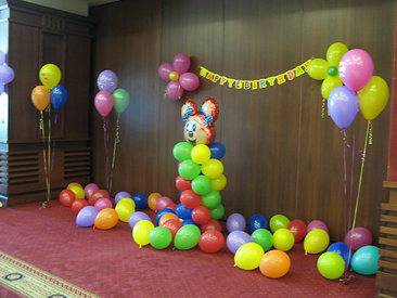 пакети-украса с балони