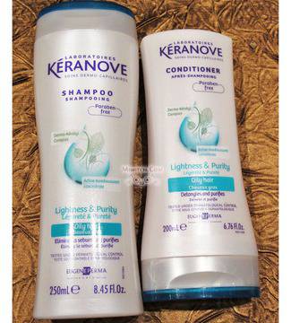 Keranove Shampoo oily dandruff Шампоан против пърхот за коса с мазна себорея 250ml