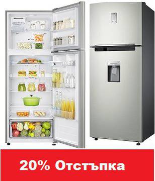 Хладилник Samsung RT46H5500SP, Клас A+, No Frost, Височина190 cм, Сребрист