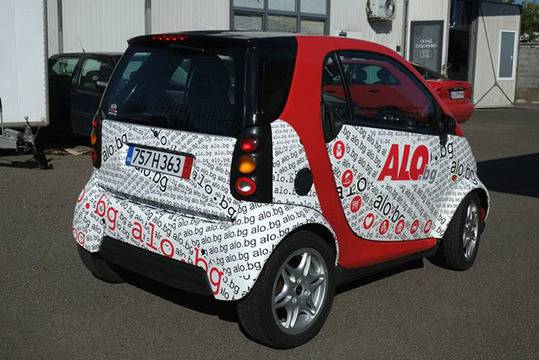 брандиране на автомобили