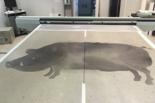 Печат върху плоскости