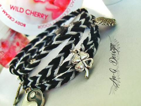 Елегантна Кожена Гривна Cindy