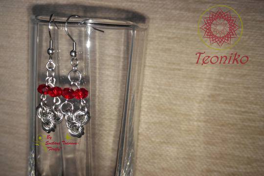 Обеци Огнена Любов