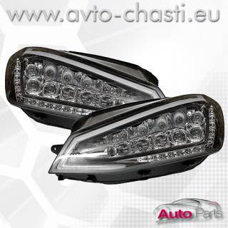 LED фарове за VW Golf 7. Фарове с Full LED светлини за VW GOLF 7