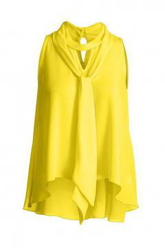 Ефектен топ в жълто