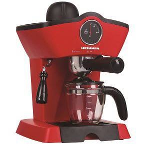 Еспресо машина Heinner Retro Effect HEM-200, 800W, 250 мл, 5 Бара, Червена