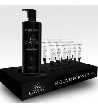 Noir Caviar Intro Kit Професионален комплект за възстановявне( Възстановяващ Анти-Ейдж Шампоан 500ml+ 12 броя тубички 40ml…