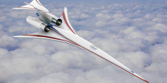 НАСА ще прави тих свръхзвуков пътнически самолет (видео)