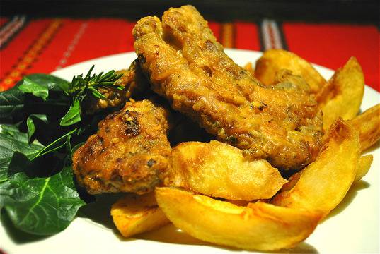 Панирани агнешки котлети