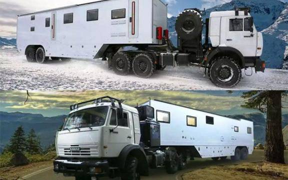 Вижте как изглежда новият „дом на колела“ КАМАЗ НЕФАЗ VIP (снимки)