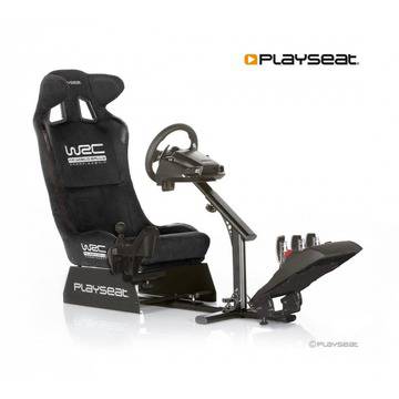 Геймърски стол Playseat WRC! Черна спортна седалка за автомобилни симулатори!