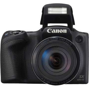 Дигитален фотоапарат Canon PowerShot SX420 IS, 20MP, Black