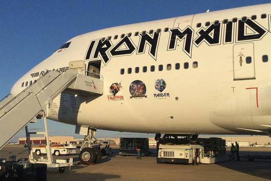 Самолетът на Iron Maiden катастрофира в Чили