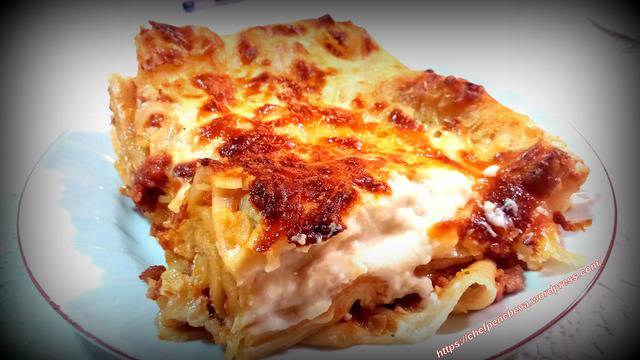 ЛАЗАНЯ „БОЛОНЕЗЕ“ (побългарена)