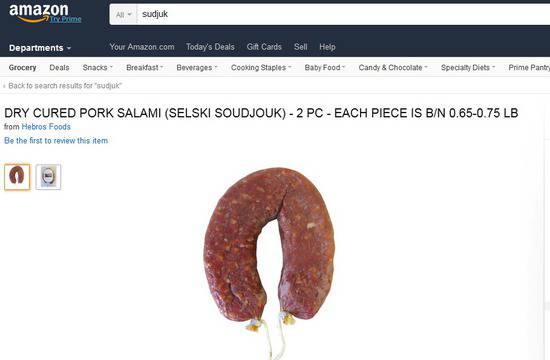 Американците луднаха по суджука ни