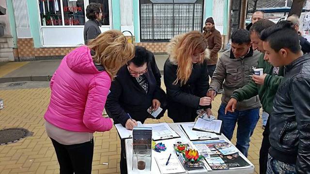 170 души в Кричим се обявиха срещу геноцида над Фалун Гонг в Китай