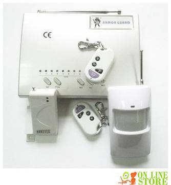 Домашна аларма с безжични датчици и дистанционно управление