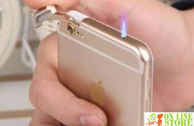 Запалка с дизайн на iphone