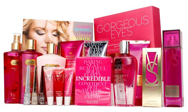 Козметичните серии на Виктория Сикрет