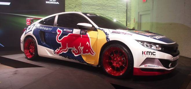 Хонда Сивик е новият участник на Red Bull рали крос