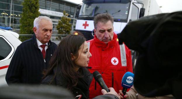 България изпрати хуманитарна помощ за мигрантите в транзитния център Табановце в Македония