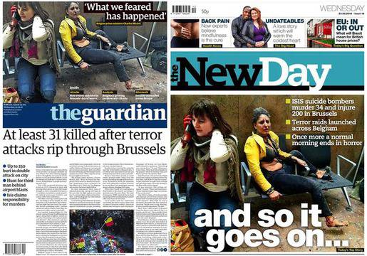 Коя е жената на снимката от летището в Брюксел