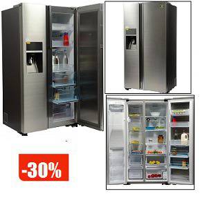Двукрилен хладилник Side by side Full No Frost Samsung RH57H90507F, Food SwowCase, 570 л, Клас A+, H