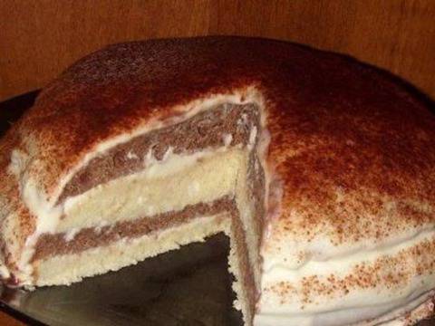 Бърза и лесна торта със сметана