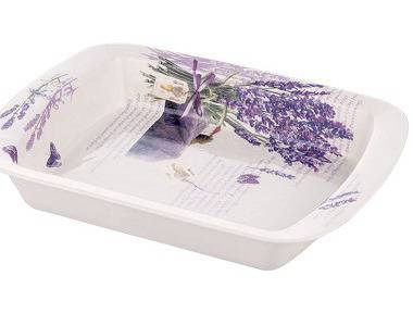 Плато Noble Life, Порцелан, Квадратно, 26 см