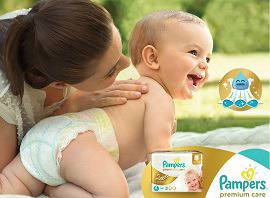 Новите Pampers® Premium Care с копринена мекота