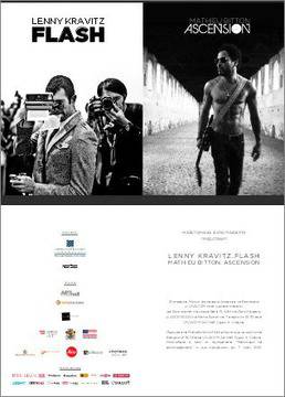 Матю Битон открива изложбата на Лени Кравиц на 7 април във Vivacom Art Hall