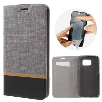 Луксозен кожен калъф Flip за Samsung Galaxy S7 G930