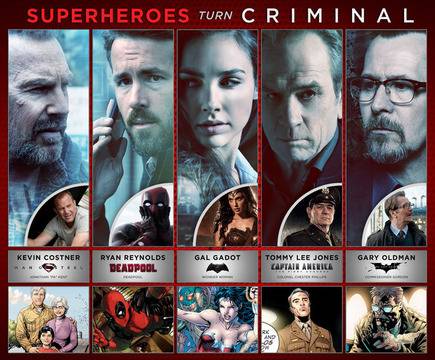 Кевин Костнър като „Престъпник“