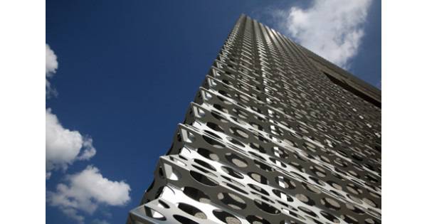 Фасада от перфорирана ламарина