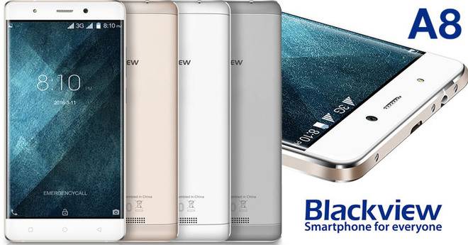 Blackview A8 – евтин 5-инчов смартфон с приятен дизайн и Sony камера