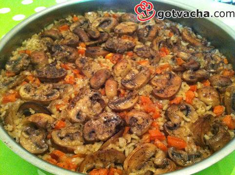 Гъби с ориз