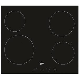 Плот Beko HIC64401, Витрокерамика, 4 Нагревателни зони, Контрол touch, Черен