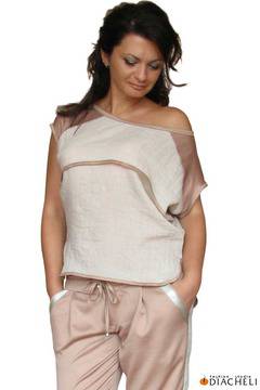 Лятна Блуза с Изчистен Дизайн