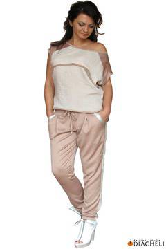 Дамски Панталон със Спортна Кройка