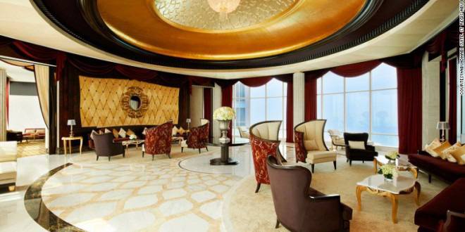 Най-пищните и скъпи хотелски стаи в Близкия изток