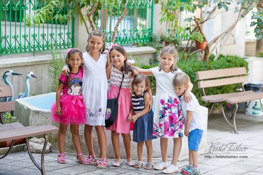 Кръщене на Даная в храм „Св. Успение Богородично“