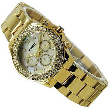 Дамски часовник AKSEPT 2047-1. Стоманена верижка
