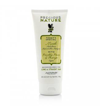 ALFAPARF MILANO Precious Nature Mask For Long And Straight Hair Заглаждаща Маска За Коса С Индийска Смокиня И Портокал 200 ml