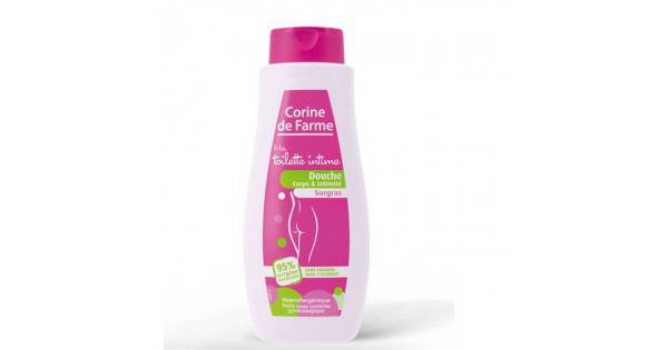 Corine de Farme 2 в 1 душ гел за тяло и интимна хигиена 400 мл.
