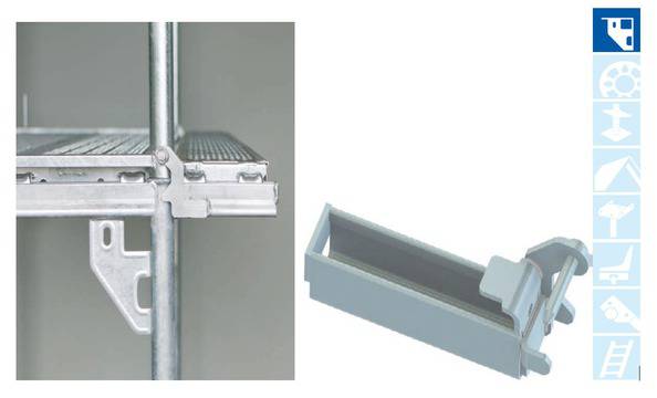 Щифт-конзола за фасадно скеле.