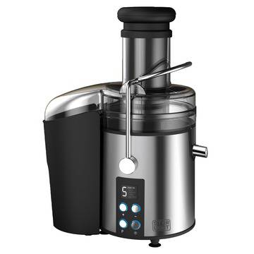 Сокоизстисквачка за плодове и зеленчуци StarLight DPJ-800W, 800 W, Съд за сок 1 л, Тръба 75 мм, 5 скорости, Дигитален…