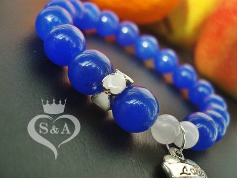 Дамска Гривна с минерали Blue Summer