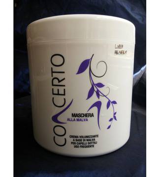 Concerto Maschera Alla Malva Професионална маска за обем на косата 1000ml