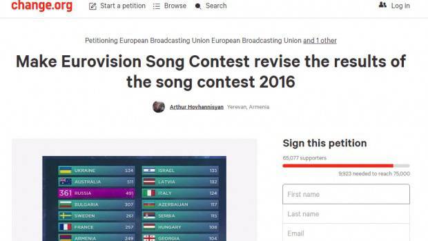 Петиция съира подписи срещу резултата от „Евровизия“